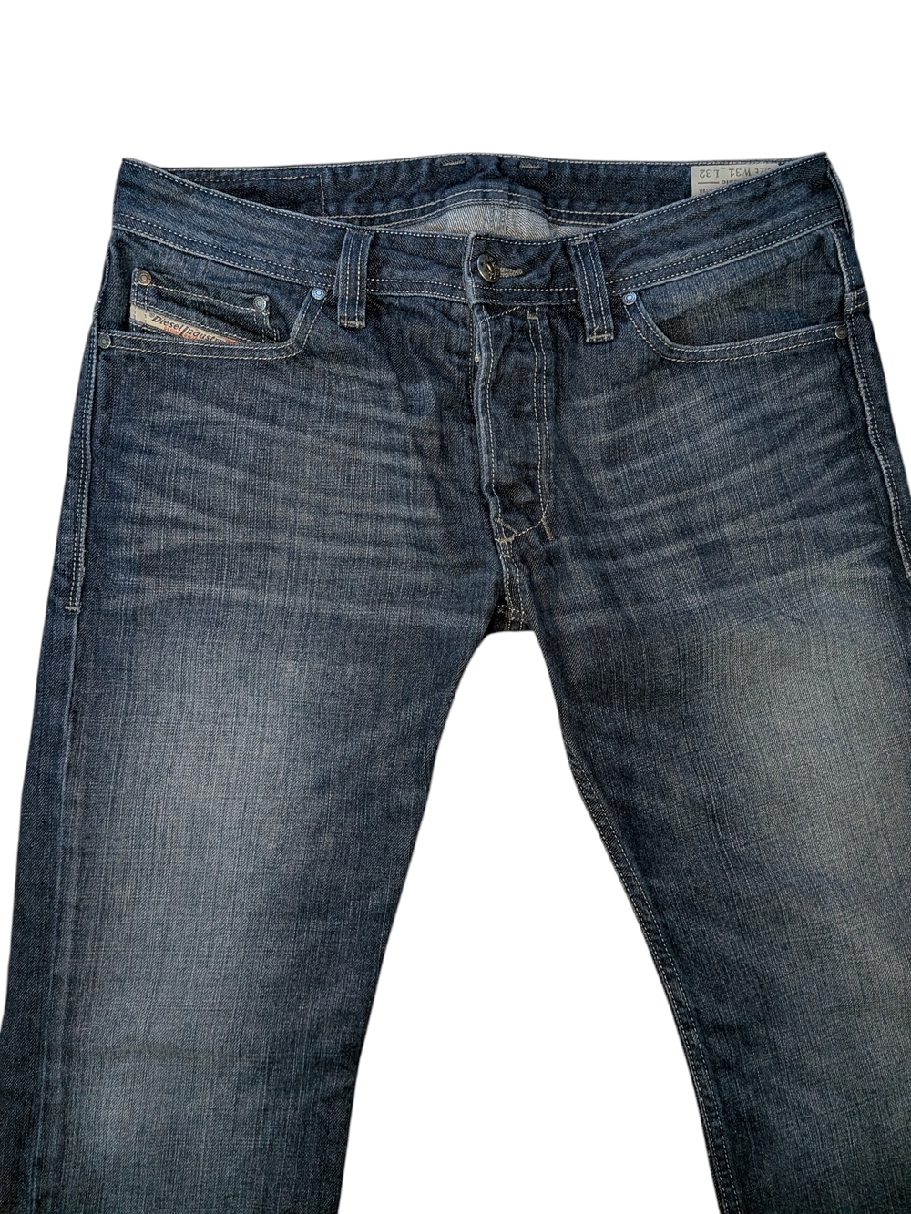 Vintage Y2K Diesel Safado Straight Fit Dark Blue Washed Jeans Great Condition - Picture 2 of 8